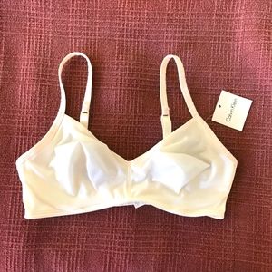 Calvin Klein Ivory Wireless Bra